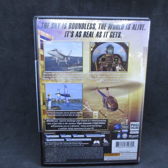 Microsoft Flight Simulator X Gold Edition PC Windows Video Game - Picture 2 of 4